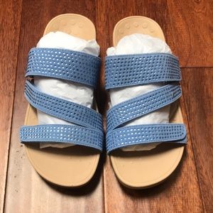 New Vionic Periwinkle Pacific Alexis Sandals Size 8 Wide